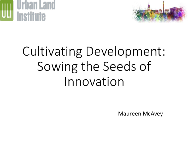 cultivating development sowing the seeds of innovation