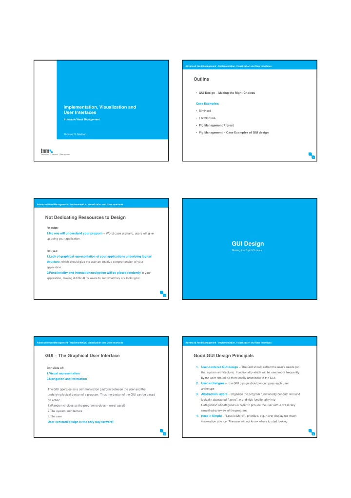 gui design