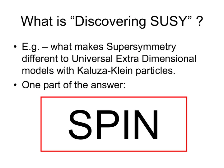 spin