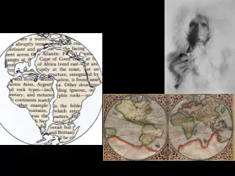 States, Greenland,  the British Isles,  Scandinavia and  Africa  Rock similarities  between Africa