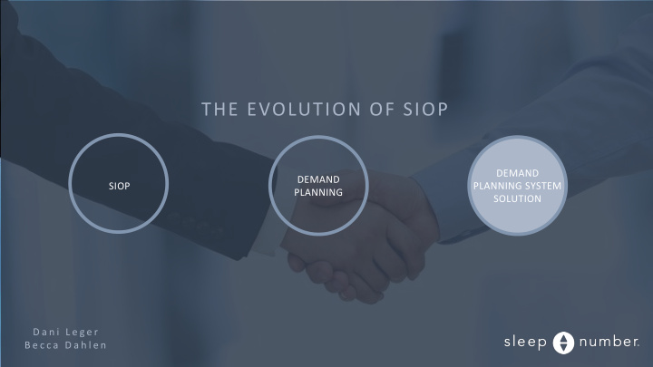 the evolution of siop