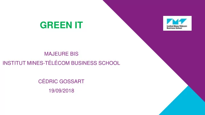 green it
