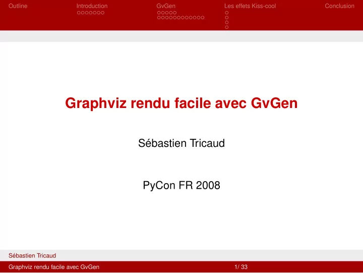 graphviz rendu facile avec gvgen