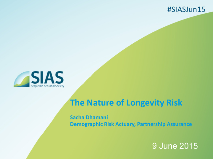 the nature of longevity risk