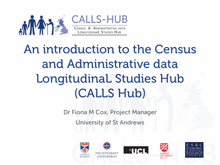an introduction to the census and administrative data