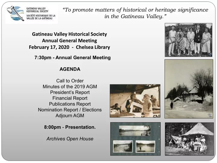 annual general meeting
