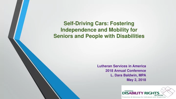 self driving cars fostering