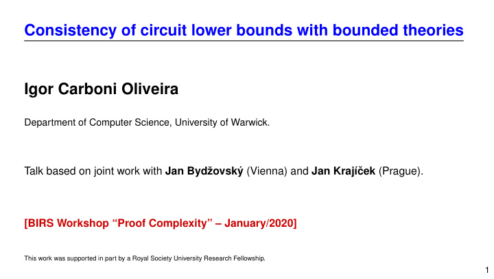 consistency of circuit lower bounds with bounded theories