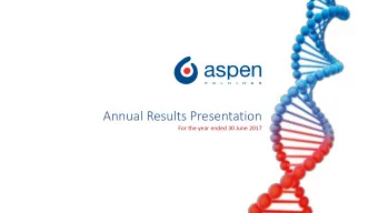 Annual Results Presentation  For the year ended 30 June 2017  Highlights  2  Delivery on guidance