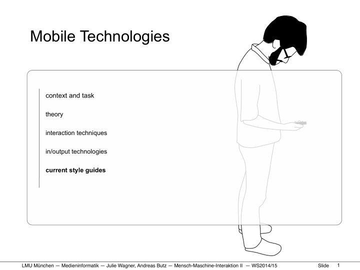 mobile technologies