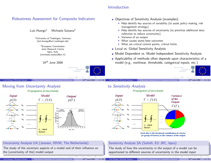 introduction robustness assessment for composite