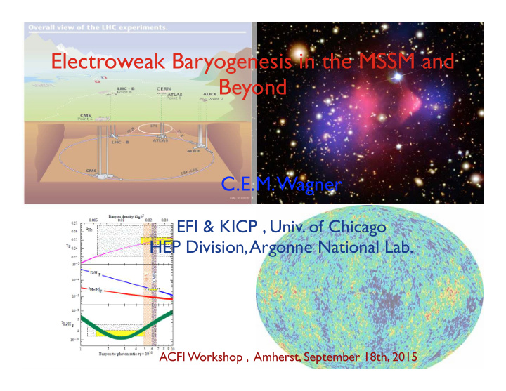 electroweak baryogenesis in the mssm and beyond