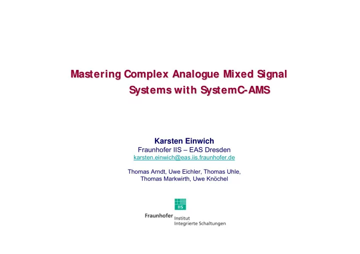 mastering complex complex analogue analogue mixed signal