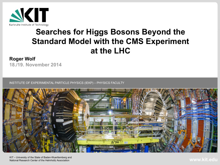 searches for higgs bosons beyond the standard model with