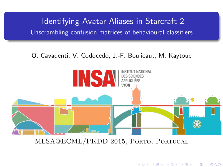 identifying avatar aliases in starcraft 2
