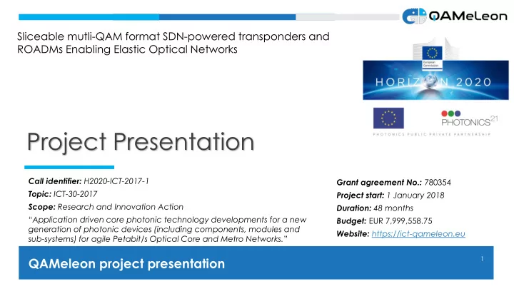 project presentation