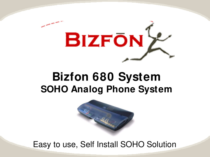 bizfon 680 system