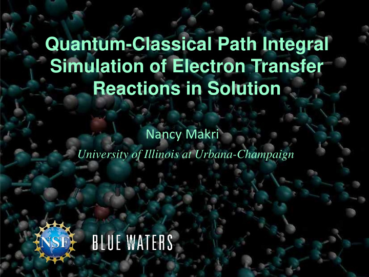 simulation of electron transfer