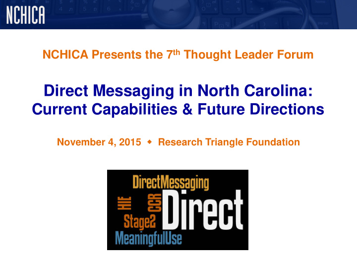 direct messaging in north carolina