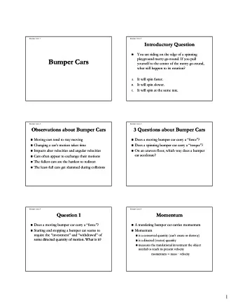 Bumper Cars  Bumper Cars  yourself to the center of the merry  yourself to the center of the merry-