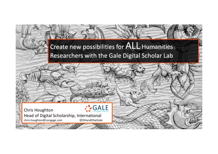 collaborations and partnerships addressing the big