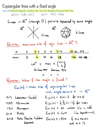 V 3 lines maximum size of equi lines in IR  Question 23 41  42  6 7 14 3 4  5  2  h  6  10  16  28
