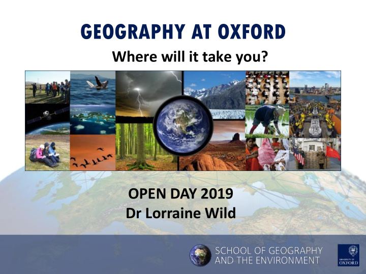 geography at oxford