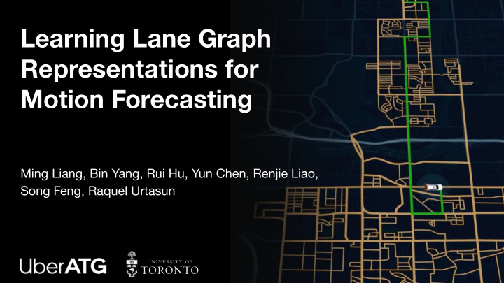 learning lane graph representations for motion forecasting