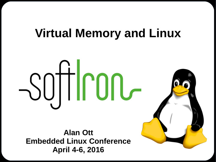 virtual memory and linux