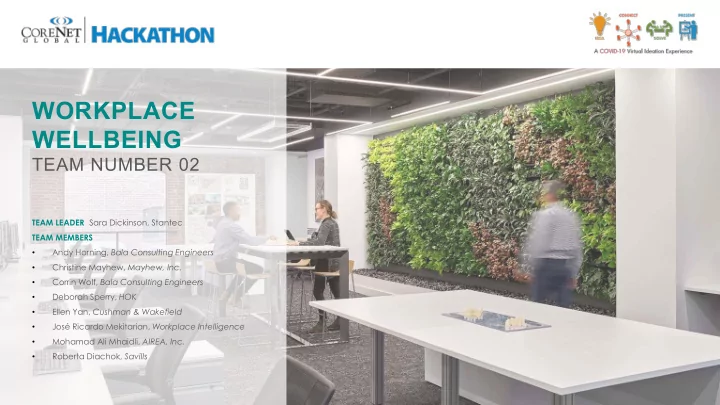 workplace wellbeing