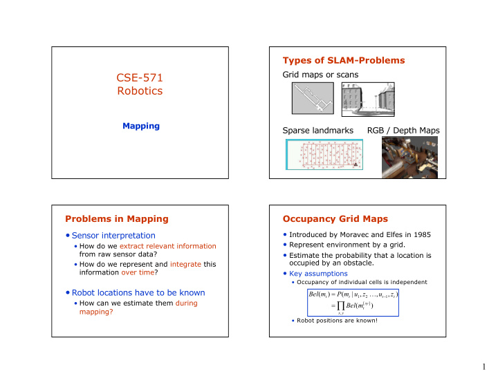 cse 571 robotics