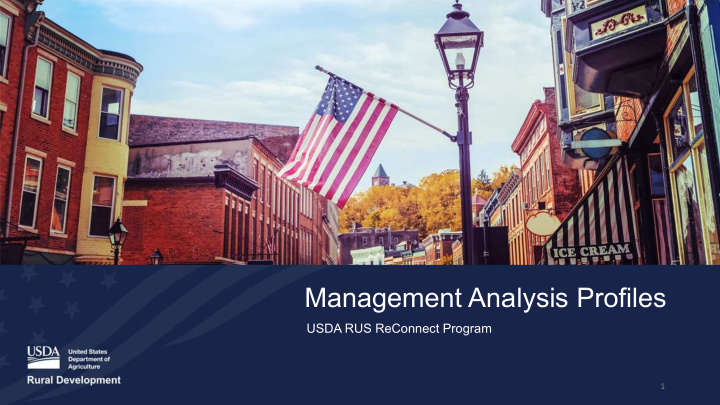 management analysis profiles
