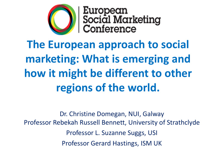 marketing what is emerging and