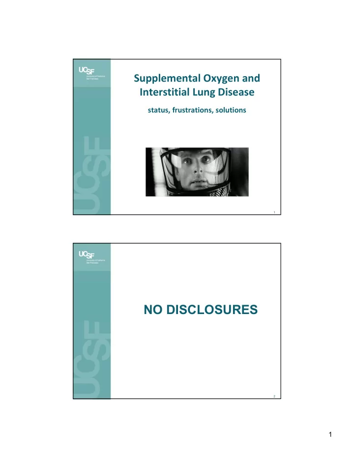 no disclosures