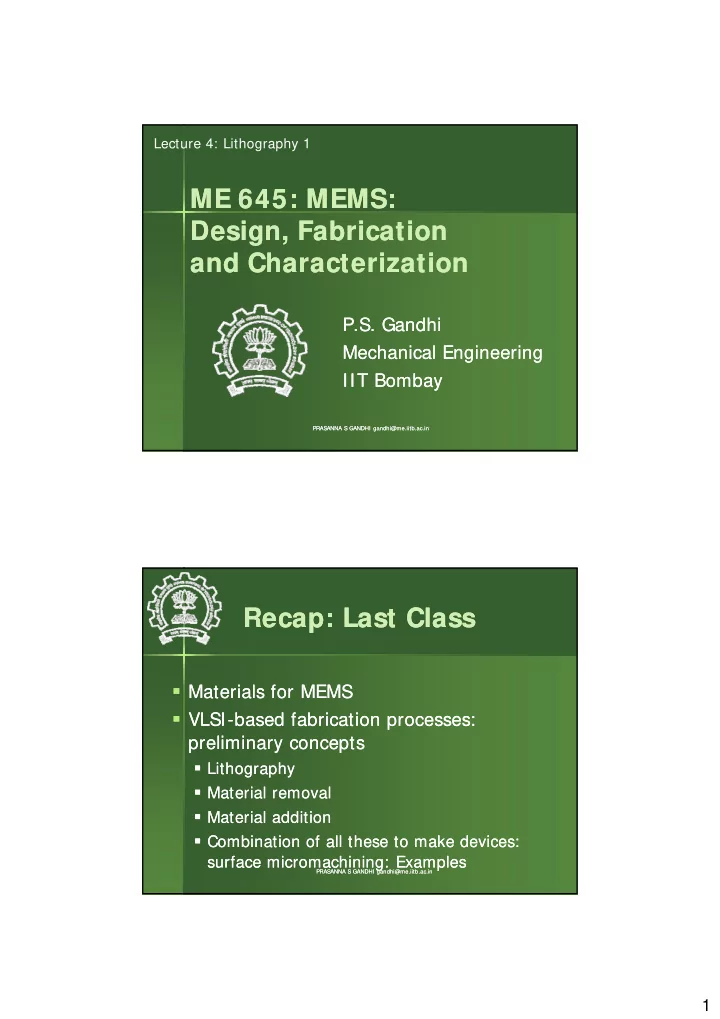 me 645 mems me 645 mems design fabrication design