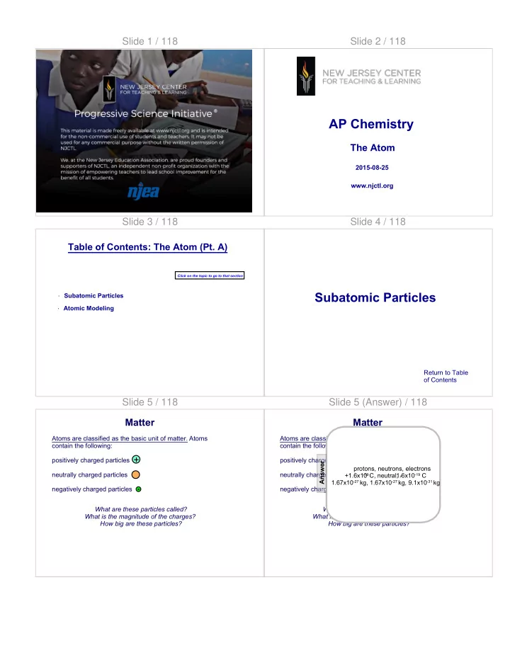 ap chemistry