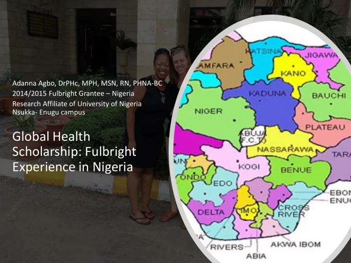 experience in nigeria