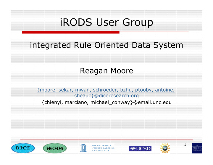 irods user group