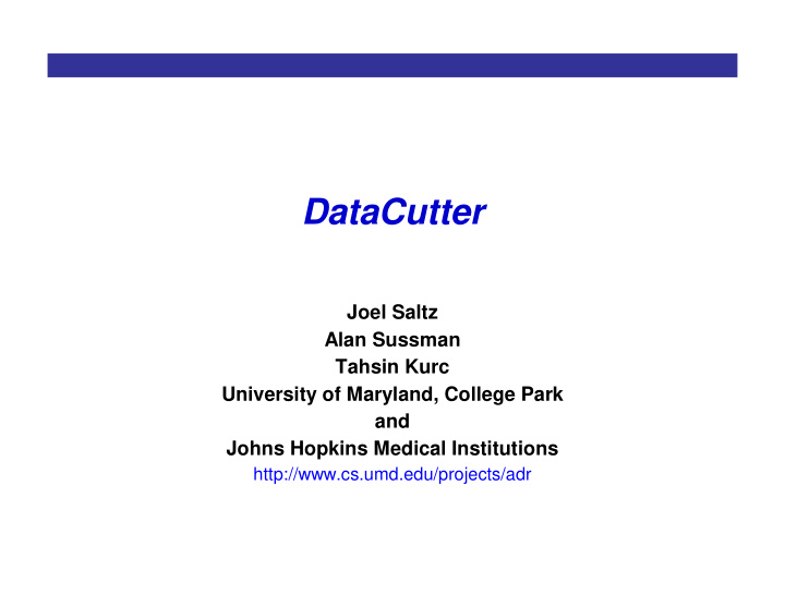 datacutter