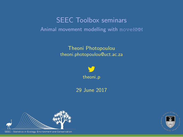 seec toolbox seminars
