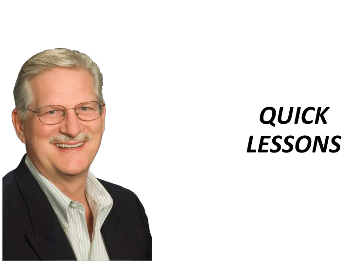 quick lessons option basics