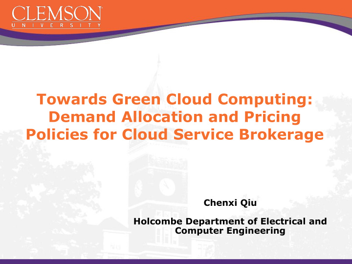 policies for cloud service brokerage