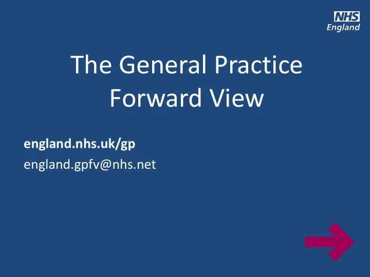 the general practice