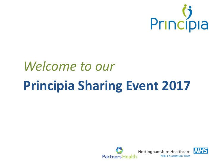 principia sharing event 2017