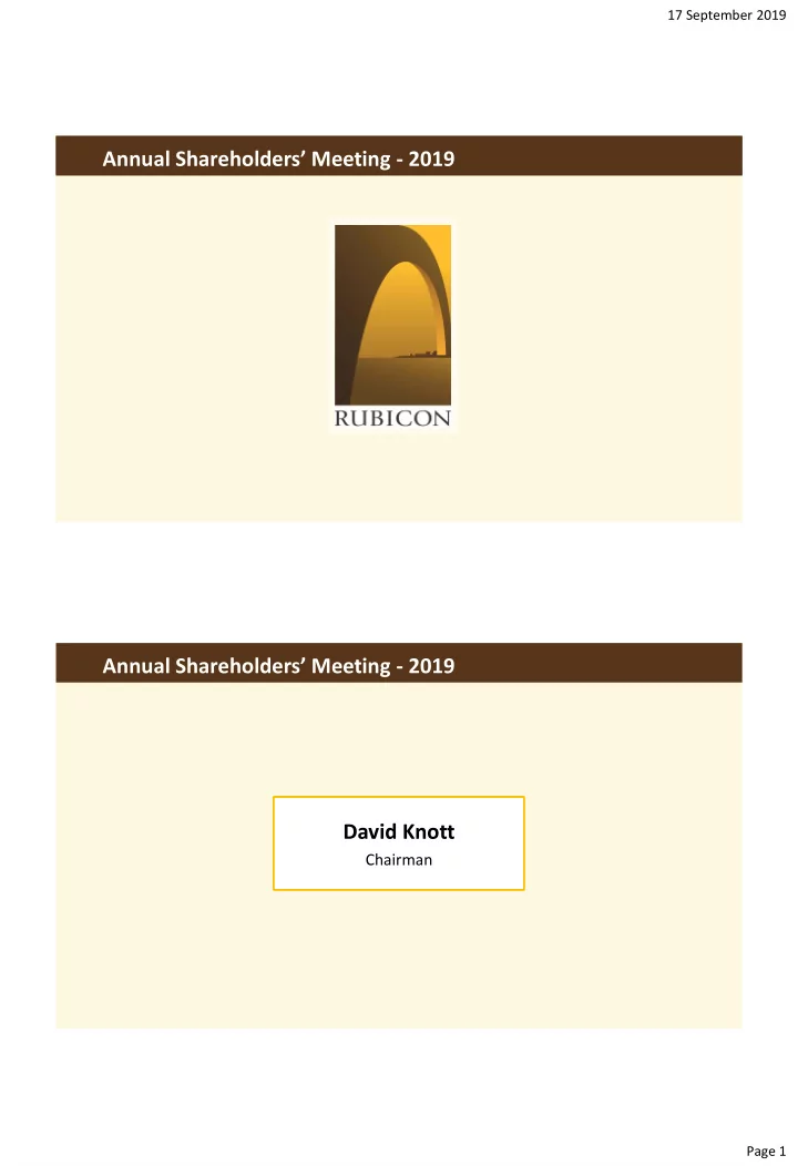 annual shareholders meeting 2019 annual shareholders