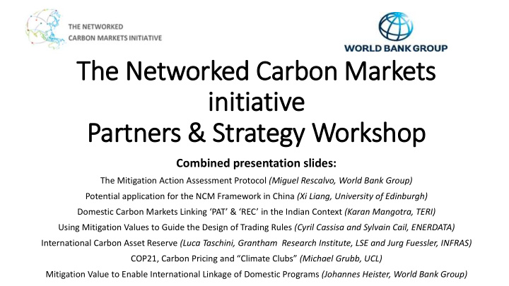 the networked carbon markets