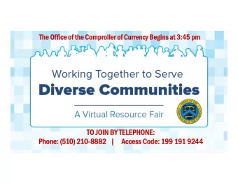 TO JOIN BY TELEPHONE:  TO JOIN BY TELEPHONE:  Phone: (5  Phone: (510) 2  ) 210-8882 0-8882 | Access