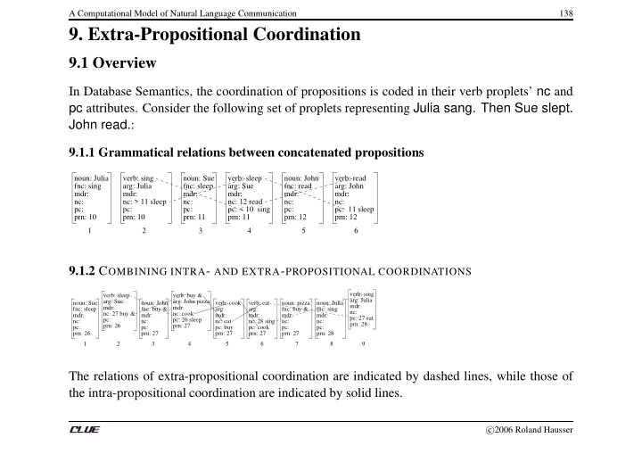 9 extra propositional coordination
