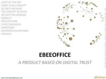 EBEEOFFICE    A  PRODUCT  BASED  ON  DIGITAL  TRUST
