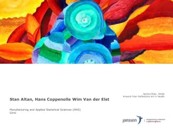 Statistical Design Consideration Jessica Riley, Shells  Artwork from Reflections Art in Health